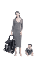 (2 Years Local Warranty) Hamilton X1 Lite Travel System (X1 Lite Stroller + Zeno Infant Carseat + Carseat Adaptor)