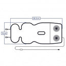 Lucky Baby Airy Cool Universal Stroller Cushion USB Power Supply - 2 Colours