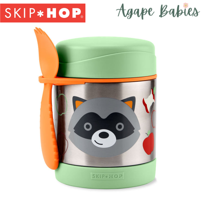 Skip Hop Zoo Insulated Food Jar -Raccoon
