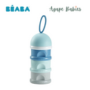 Beaba Stacked Formula Milk Container - Light Blue