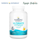 Nordic Naturals Ultimate Omega 12800 mg - Lemon, 180 sgls. Exp: 01/28