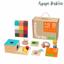 Montessori Educative Learning Wooden Educational Box 7-12 months