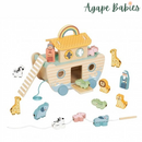 Montessori Educative Learning Wooden Noah’s Ark Activity Toy