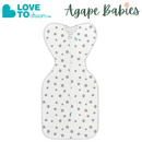 Love To Dream Swaddle UP  Bamboo 0.2 Tog Lite Cream (Stars)