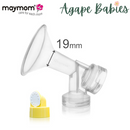 Maymom Breastshield (Flange) With Valve/Membrane For Medela - 19/21/24/27/30 Mm