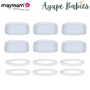Maymom Travel Cap For Avent, Spectra Wide Mouth Bottle W/ Sealing Ring; 6pc/pk