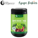 Nutra Organics Super Greens + Reds 150g