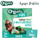 Organix Kids Choco & Mint Mini Flapjack Bites, 4 x 23 g. Exp- 06/24