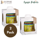 Sophie La Girafe Stacking Flowers (Pack Of 2)