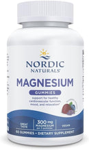 Nordic Naturals Magnesium Gummies, 60 gums. Exp : 10/26
