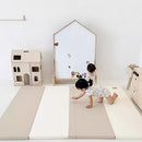 Lucky Baby Luxury PU+EPE Foldable Mat - Beige (50mm)