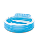 INTEX Swim Center Round Inflatable Family Lounge Pool