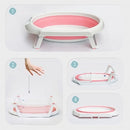 Lucky Baby Collato Bath Tub W/Stand + Bath Support - FOC 1pcs Temperature Card + Pelican Net & Friends