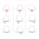 Lucky Baby Bloomee infant Head Shaping Pillow - Pink