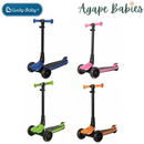 Lucky Baby Lamborghini Foldable Twist Scooter - 4 Colors