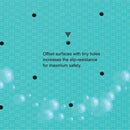 Puku Anti-Slip Bath Mat Shower Mat With Suction Cups (40x70cm) - 10 Designs