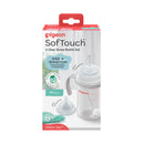 Pigeon Softouch Bpp Step-Up Straw Bottle Set Pp Logo - 240ML