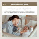 Daiichi Liu Baby Bed Side Crib - Light Pink