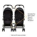 Bonbijou Twin Stroller Connector Set (3pcs)