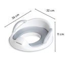 Bonbijou Comfort Potty Seat With Handles Grey