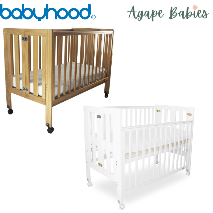 Babyhood Fold N Go Cot Color (1 yr warranty)