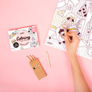 OMY Pocket mini Coloring set -4 Design