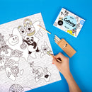 OMY Pocket mini Coloring set -4 Design