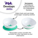 Doddl 2-in-1 suction bowl - 2 Colors