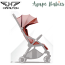 Hamilton X1 Plus Magic Fold Stroller Colour Seat Pack(Seat Pad with Canopy) - Pastel Pink