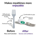 Doddl Baby spoon and fork set with case - 2 Colors