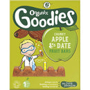 Organix Goodies Organic Chunky Fruit Bars - Apple & Date, 6 x 17 g. Exp-07/24