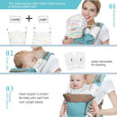 Puku Air Baby Hip Seat Carrier - Coral