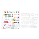 Pearhead First Day of School Letterboard Set with Stickers