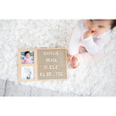 Pearhead Babyprints Letterboard Frame