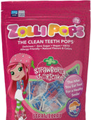 Zollipops The Clean Teeth Pops- Strawberry (Strawberry Shortcake), 88g Exp: 06/27