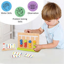 Montessori Educative Learning Wooden Logic Game Activity Toy