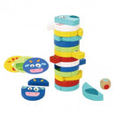 Montessori Educative Learning Wooden Jenga Stacking Game Activity Toy