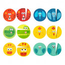 Montessori Educative Learning Wooden Jenga Stacking Game Activity Toy