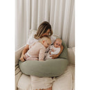 Theraline Muslin Maternity & Nursing Pillow - Sage