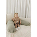 Theraline Muslin Maternity & Nursing Pillow - Sage