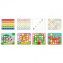 Montessori Educative Learning Wooden Rainbow Stacking Peg Activity Toy