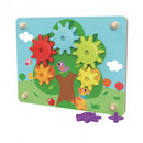 Montessori Educative Learning Wooden Gear Game Activity Toy