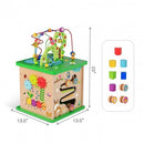 Montessori Educative Learning Wooden Play Cube Centre Activity Toy