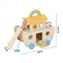 Montessori Educative Learning Wooden Noah’s Ark Activity Toy