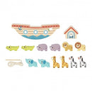 Montessori Educative Learning Wooden 2 In 1 Noah's Ark Balance Activity Toy