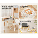 Lucky Baby Little Kids Table & Chair Set W/Drawing Paper