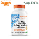 Doctor's Best High Absorption Magnesium 100mg, 120 Tabs Exp: 06/27