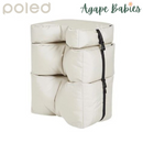 Poled FootLuv Triple Car Seat Footrest - British White (3 Year Local Warranty)