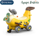 Lucky Baby 4 In 1 Ride On Banana Plane