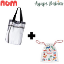 Nom Handkerchief Tote Bag